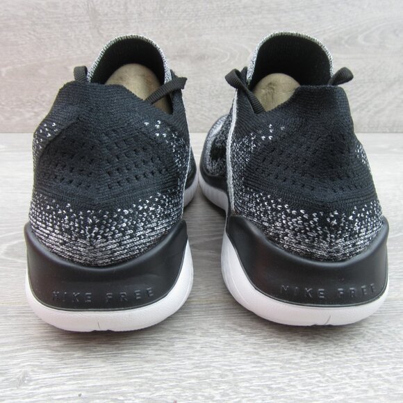 Nike Free RN Flyknit 2018 Women's Size 8.5 Running Shoes Black NEW - Picture 8 of 13